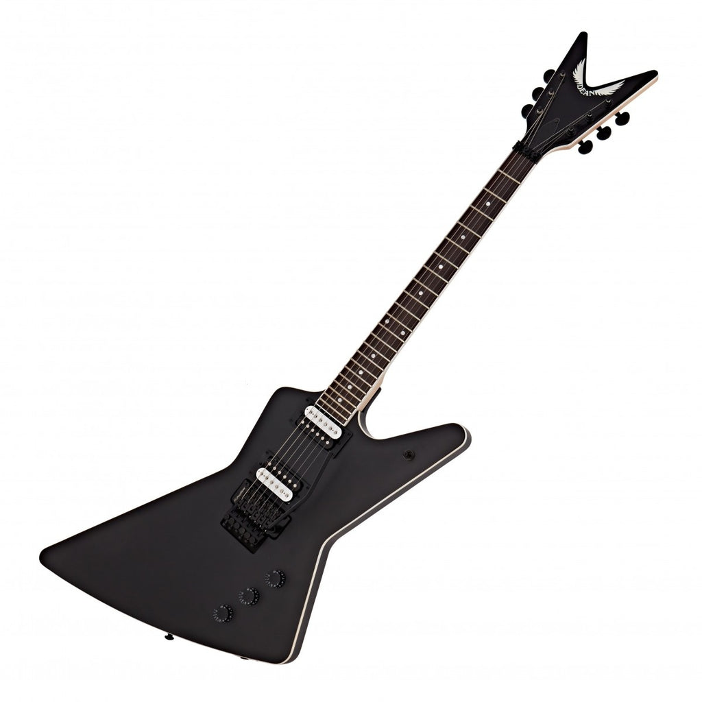 Dean ZX w/ Floyd Rose Electric Guitar - Black Satin