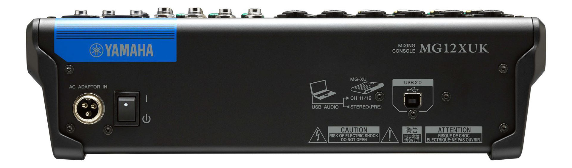 Yamaha MG12XUK Mixing Console 12 Channel D-Pre with Rotary Knobs