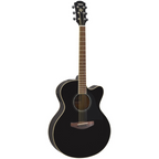 Yamaha CPX600 Cutaway Acoustic Guitar with Piezo Pickup - Black