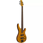 Yamaha TRBX604 4-String Bass Guitar in Matte Amber