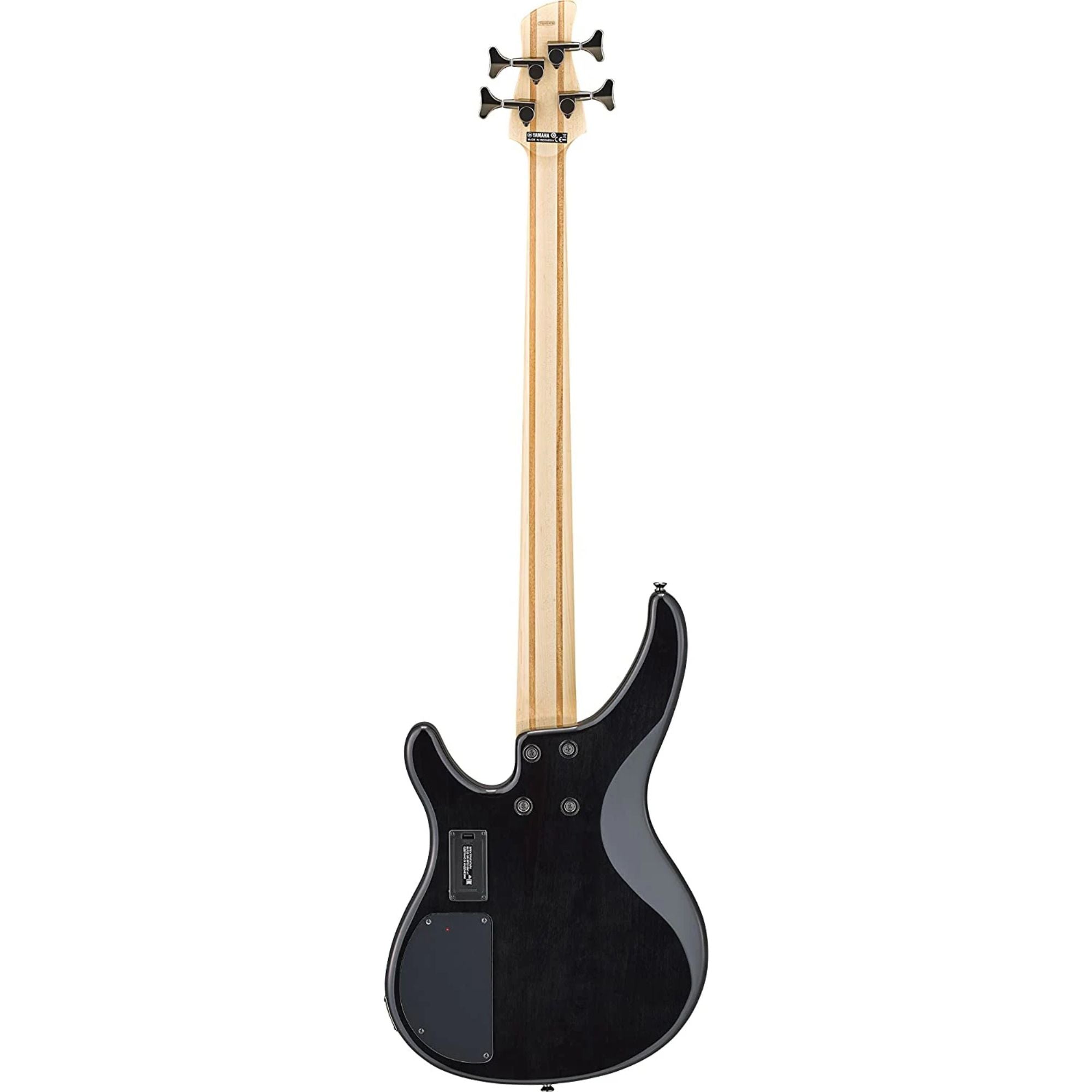 Yamaha TRBX604 4-String Bass Guitar in Translucent Black
