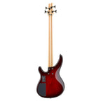 Yamaha TRBX604 4-String Bass Guitar in Dark Red Burst