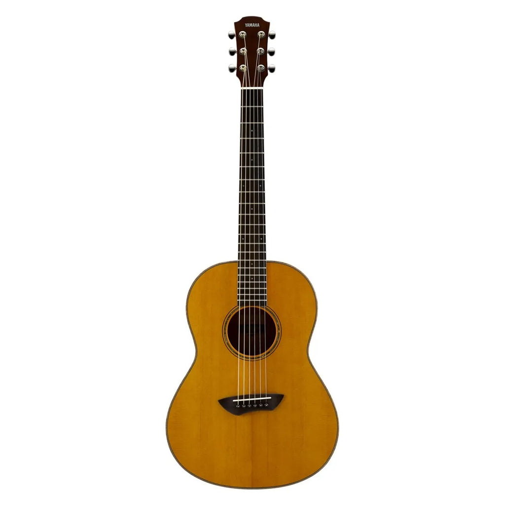 Yamaha CSF3M Folk Acoustic Electric Guitar Solid Mahogany Back and Sides - Vintage Natural
