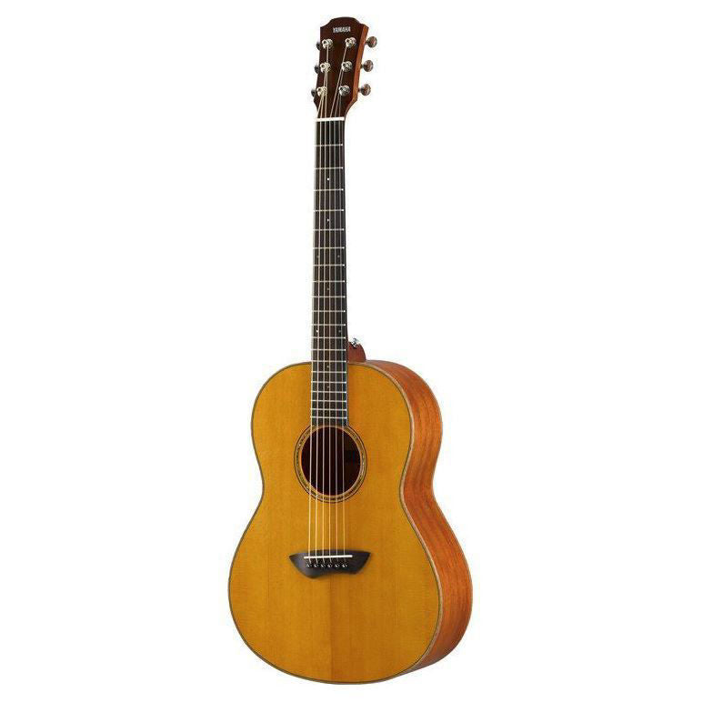 Yamaha CSF3M Folk Acoustic Electric Guitar Solid Mahogany Back and Sides - Vintage Natural