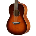 Yamaha CSF3M Travel Acoustic Guitar with Bag in Tobacco Brown Sunburst