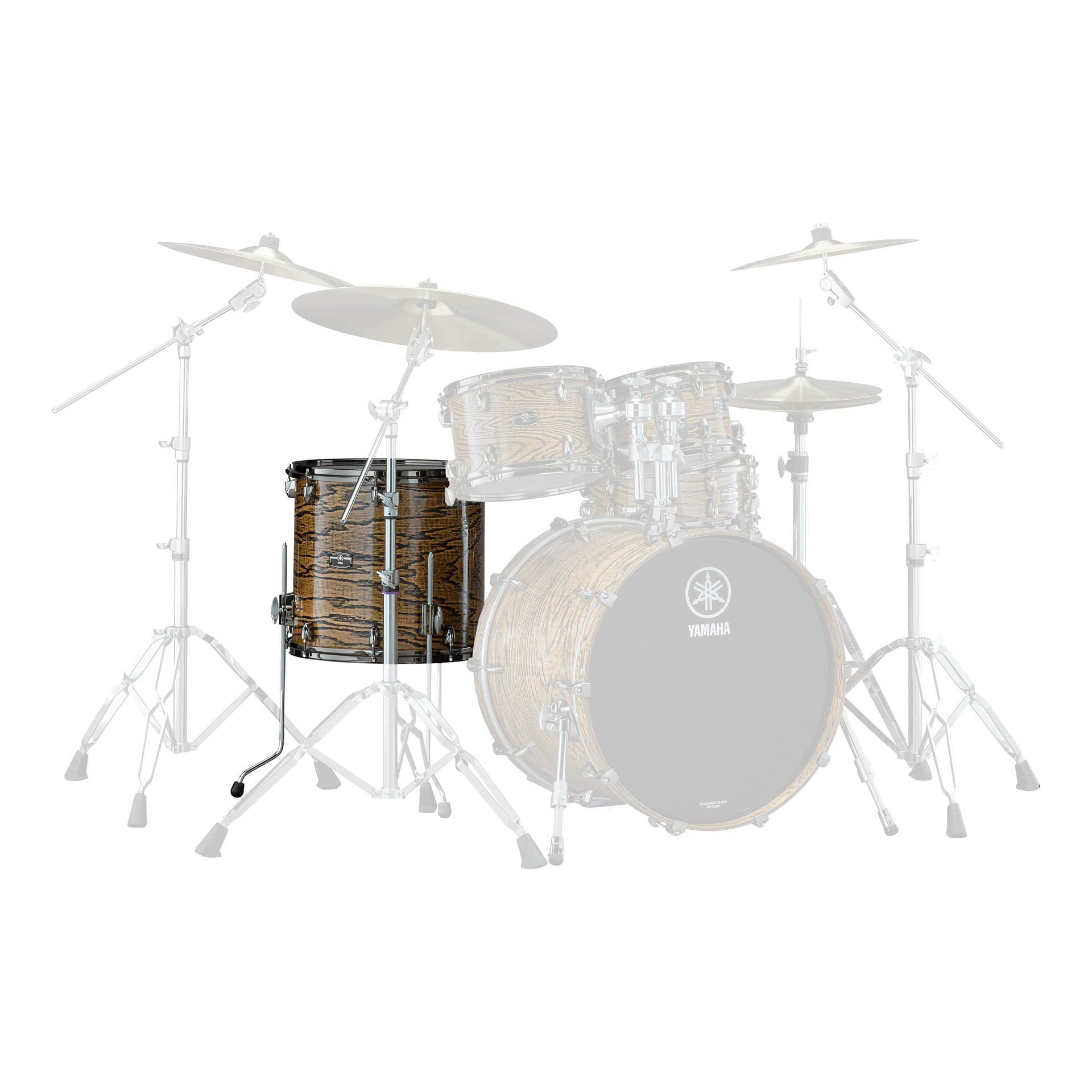 Yamaha Live Custom Hybrid Oak 14 x 13 Inch Floor Tom - Uzu Natural