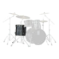Yamaha Live Custom Hybrid Oak 18 x 16 Inch Floor Tom - Uzu Charcoal Sunburst