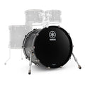 Yamaha Live Custom Hybrid Oak 22 x 16 Inch Bass Drum - Uzu Charcoal Sunburst