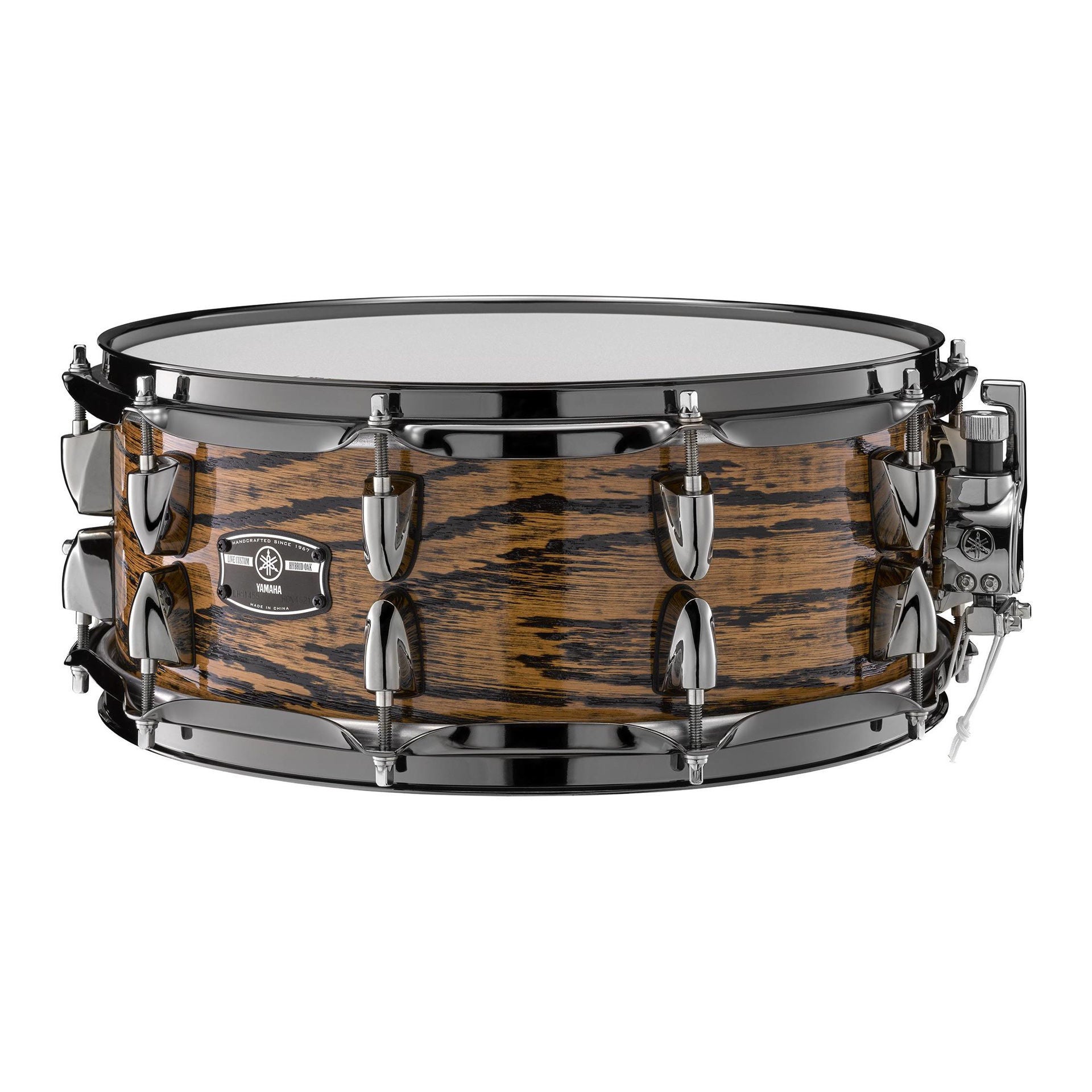 Yamaha Live Custom Hybrid Oak 14 x 5.5 Inch Snare Drum in Uzu Natural