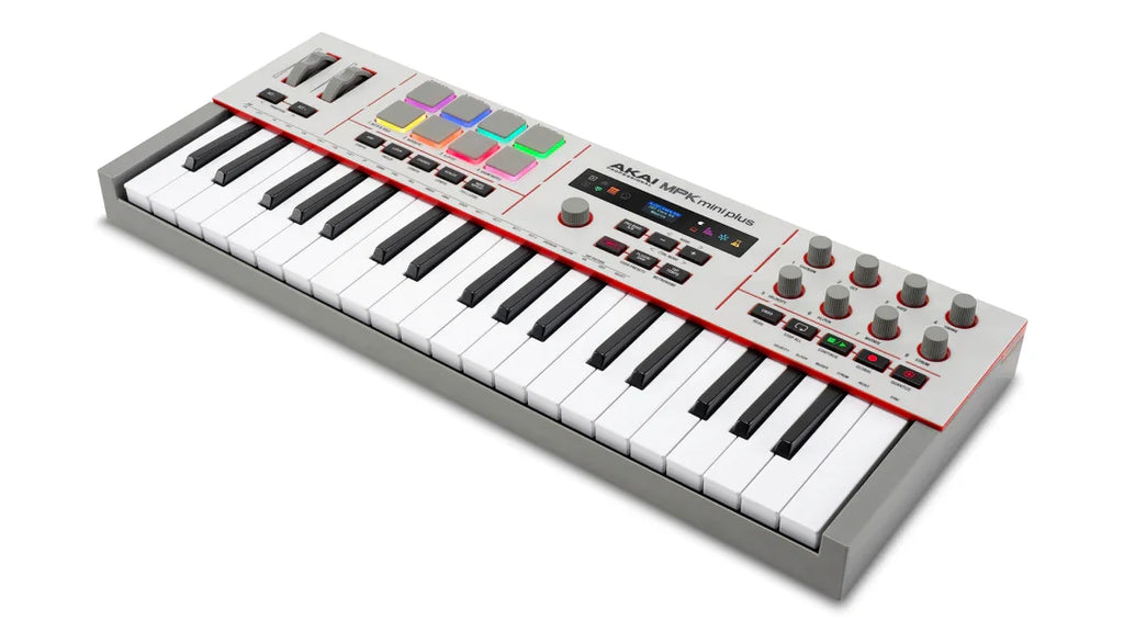 Akai MPK Mini Plus II — left angle