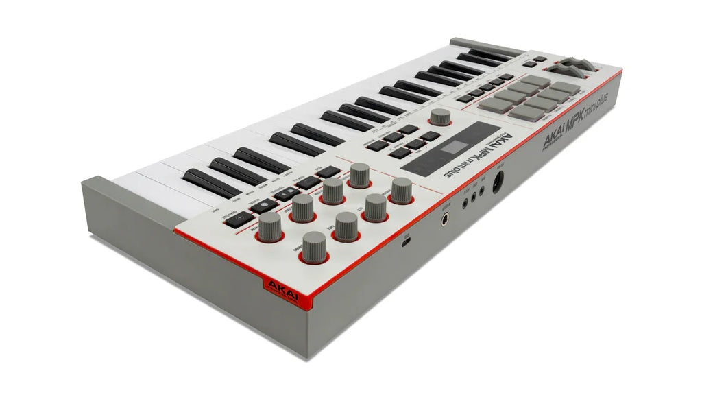 Akai MPK Mini Plus II — rear angle