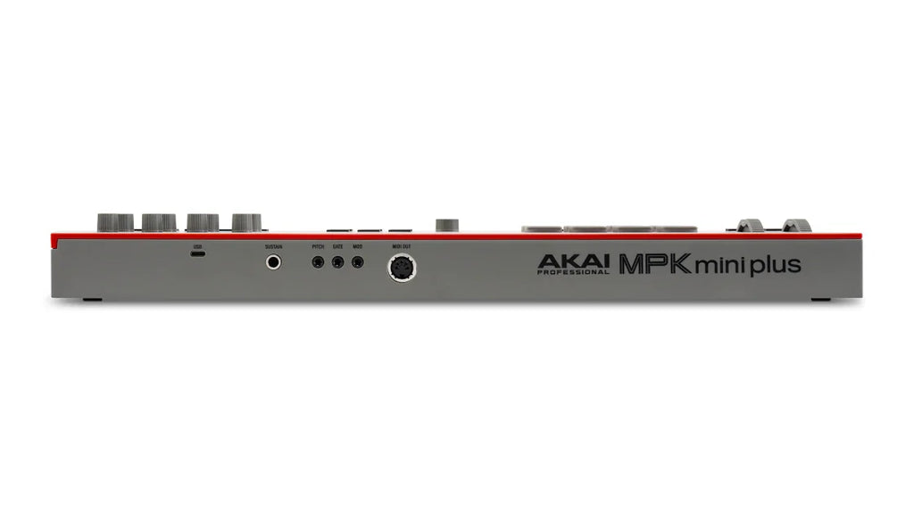 Akai MPK Mini Plus II — rear connections