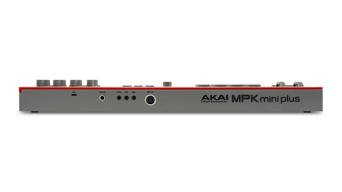 Akai MPK Mini Plus II — rear connections