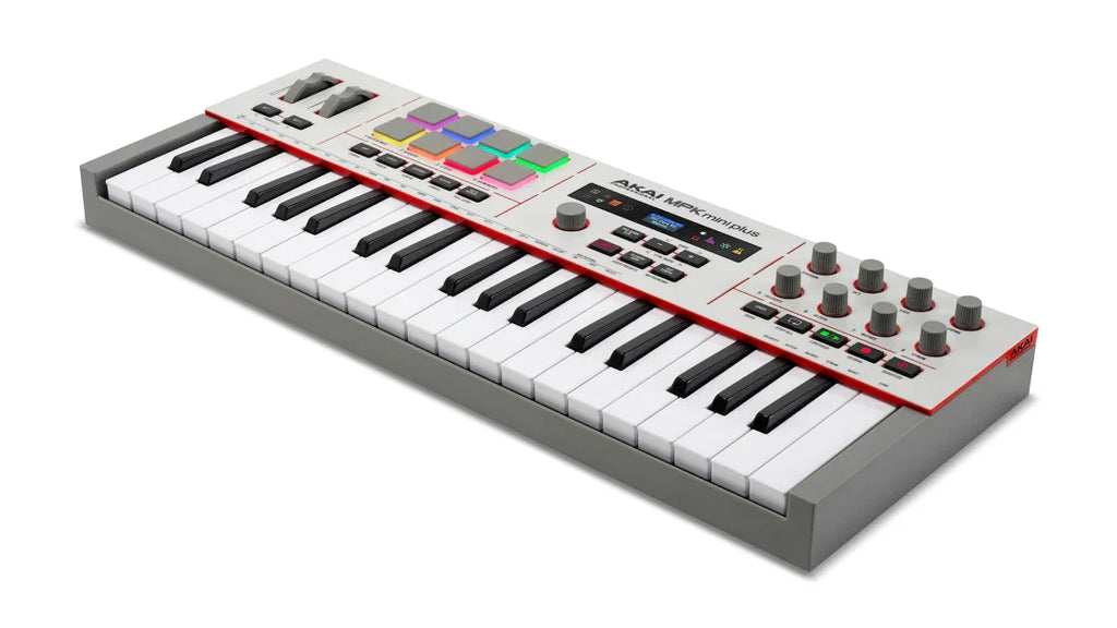 Akai MPK Mini Plus II — top angle