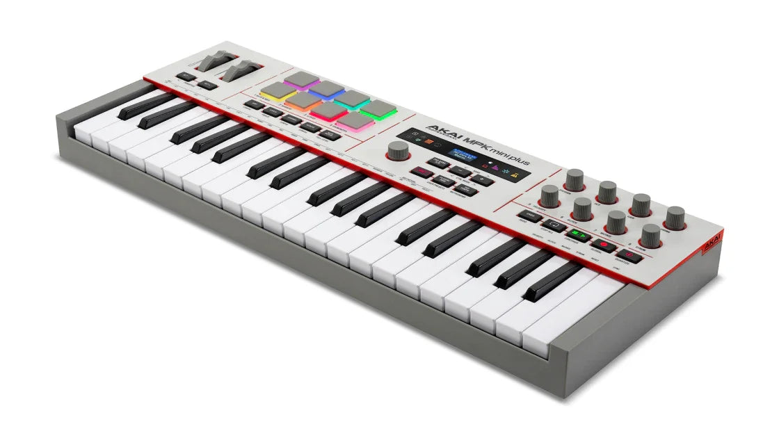 Akai MPK Mini Plus II — top angle