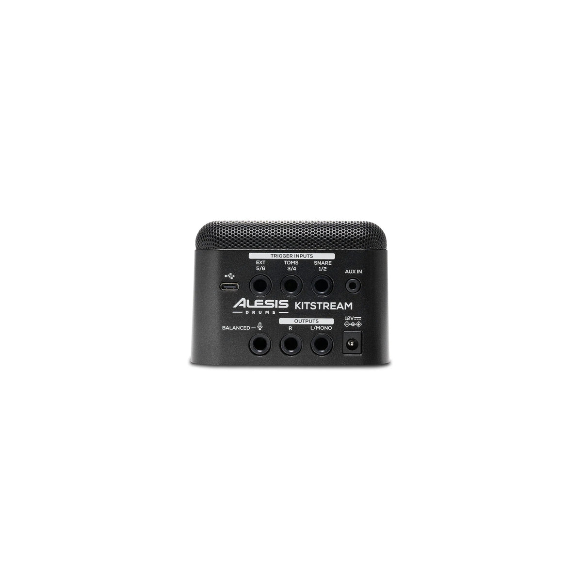 Alesis Kitstream acoustic drum capture and streaming system – rear input and output connections