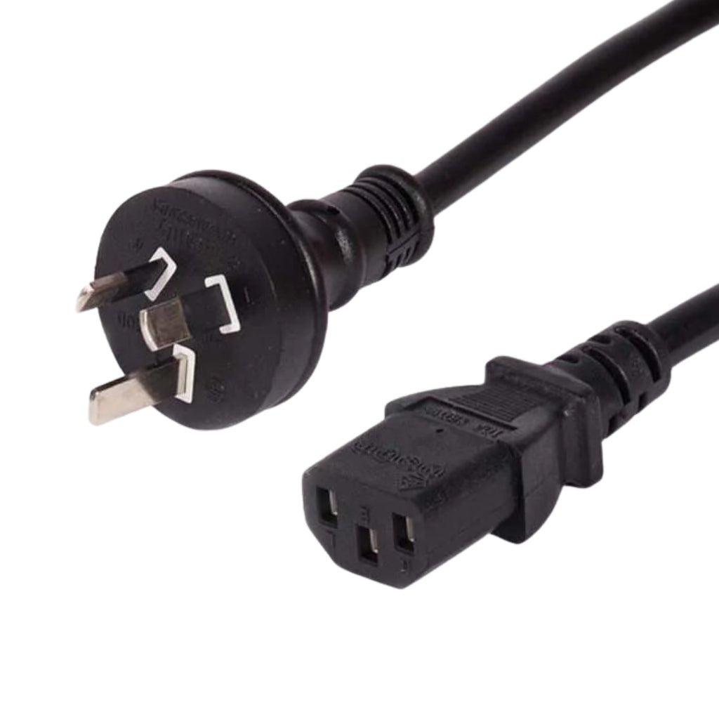 AMS IEC-C13 10A AC Kettle Cord Power Cable - 2m