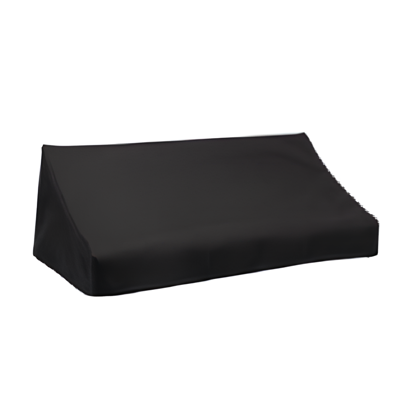 Allen & Heath dLive S5000 dust cover, a protective bag for the audio mixer, shown on the device in a professional setting.