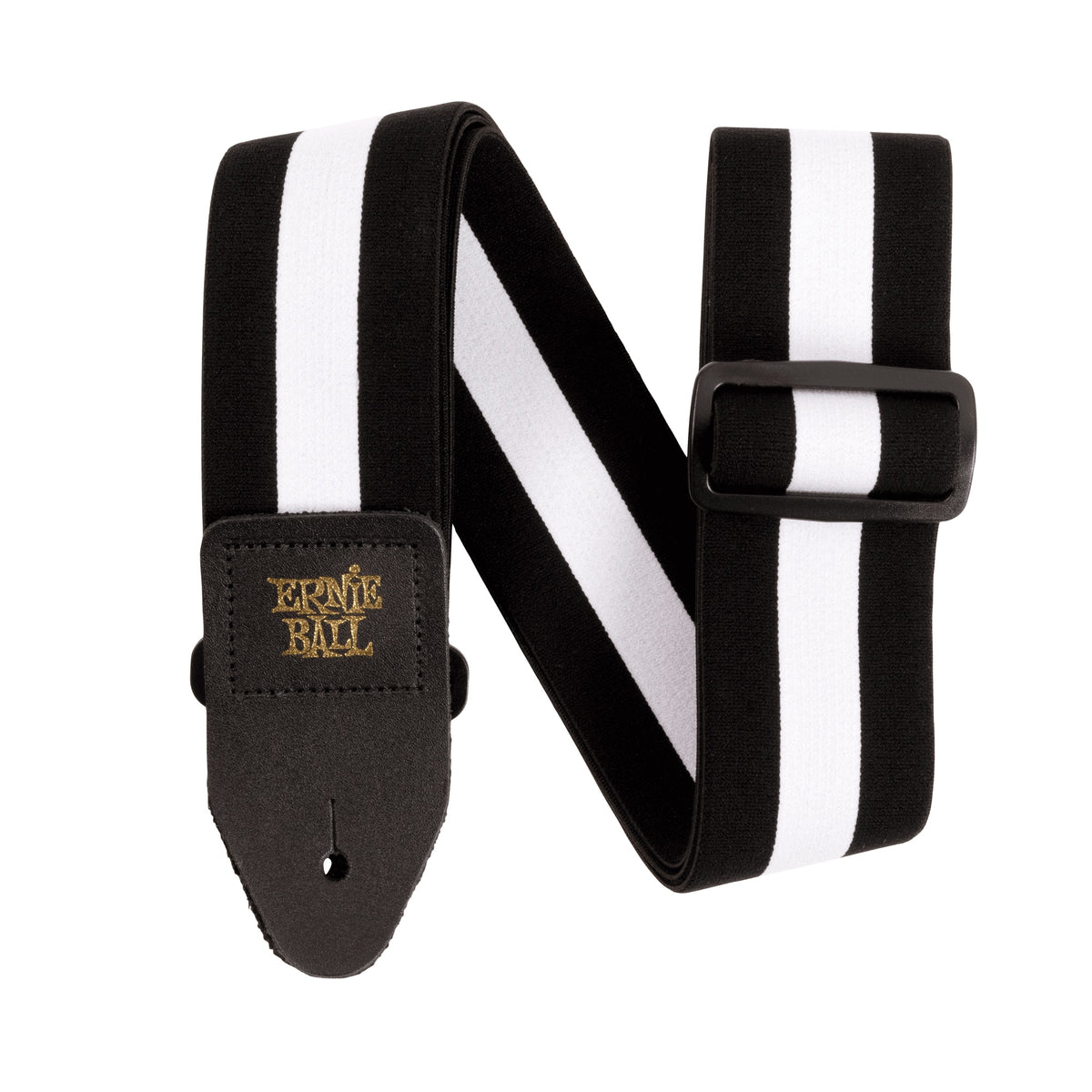 Ernie Ball Comfort Stretch Guitar Strap/Bass Strap - Racer White P05327