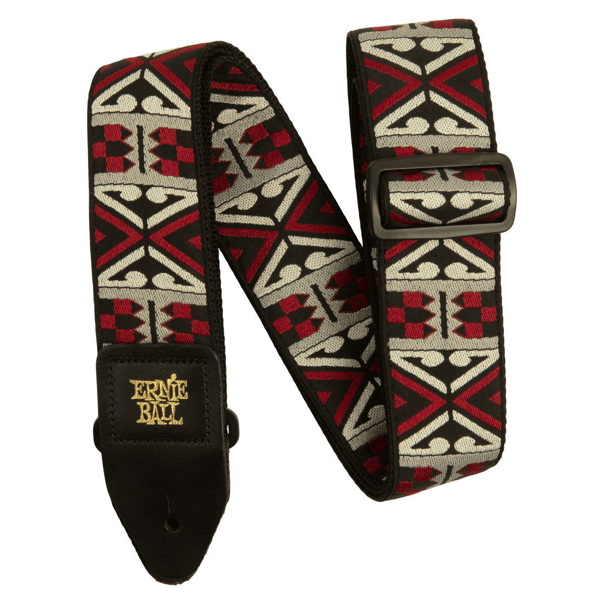 Ernie Ball Classic Jacquard Guitar Strap/Bass Strap - Primal Red P05339