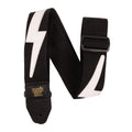 Ernie Ball Premium Guitar Strap/Bass Strap - White Lightning