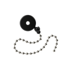 Evans Cymbal Sizzler two-chain pack for drum hardware, featuring metal chains with rubber protectors on a transparent background.