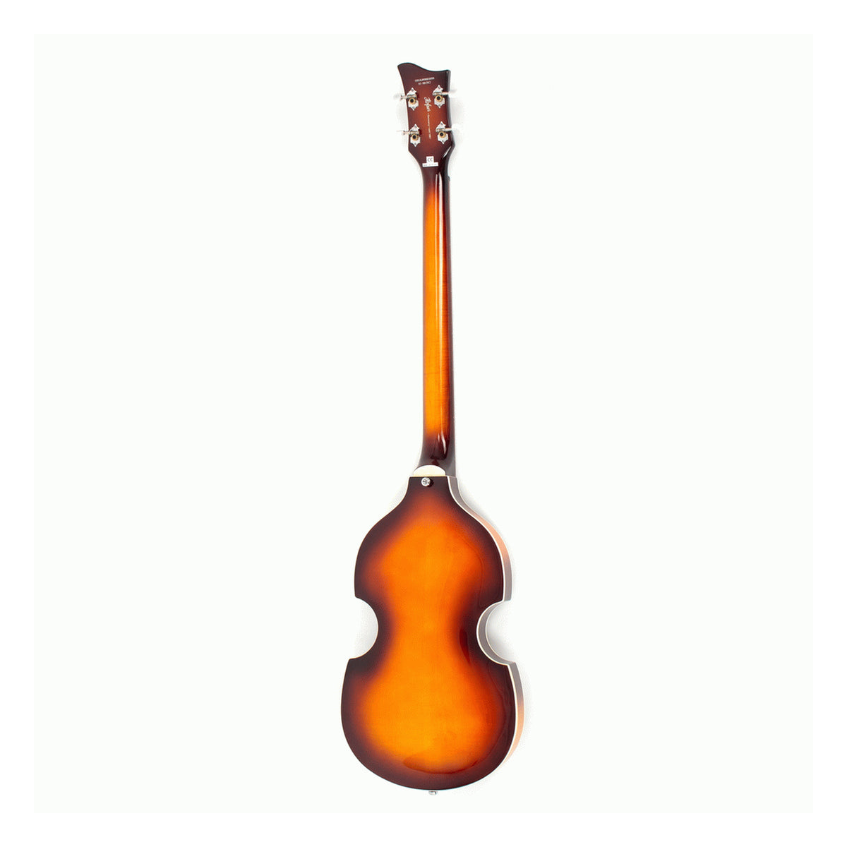 Höfner Ignition Violin Bass in Sunburst – full rear view