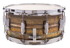 Ludwig Raw Brass Phonic Snare Drum 6.5 x14 Raw Brass Shell Imperial Lugs
