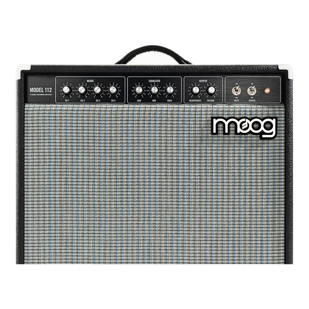 Moog Model 112 1x12 full-range analog keyboard amplifier, front view