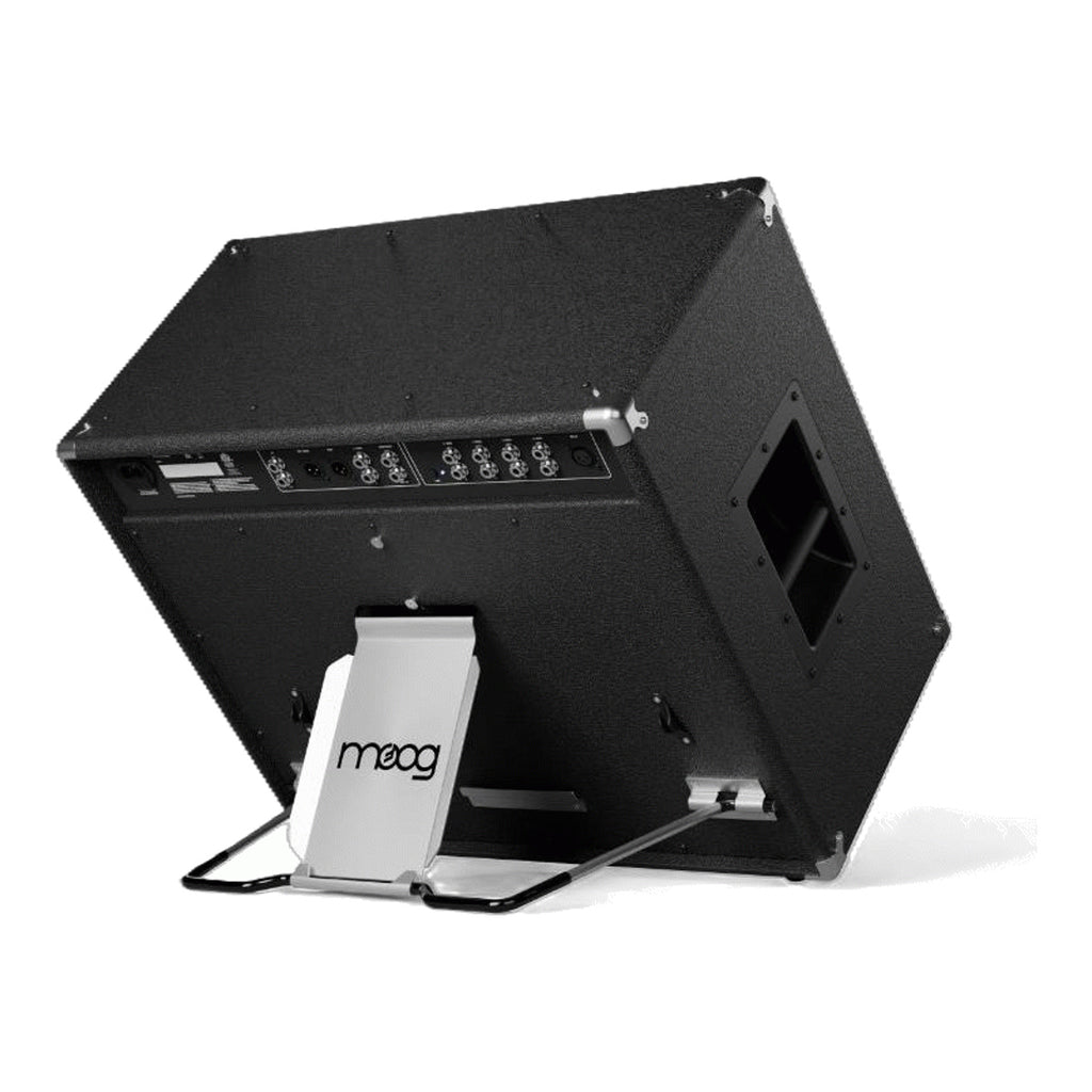 Moog Model 112 1x12 full-range analog keyboard amplifier with speaker cabinet and control panel