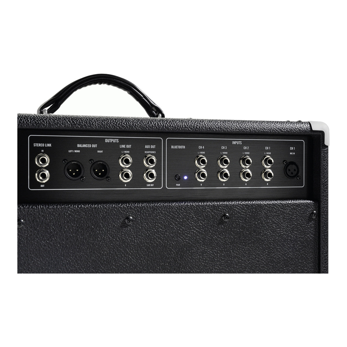 Moog Model 112 1x12 full-range analog keyboard amplifier, front view