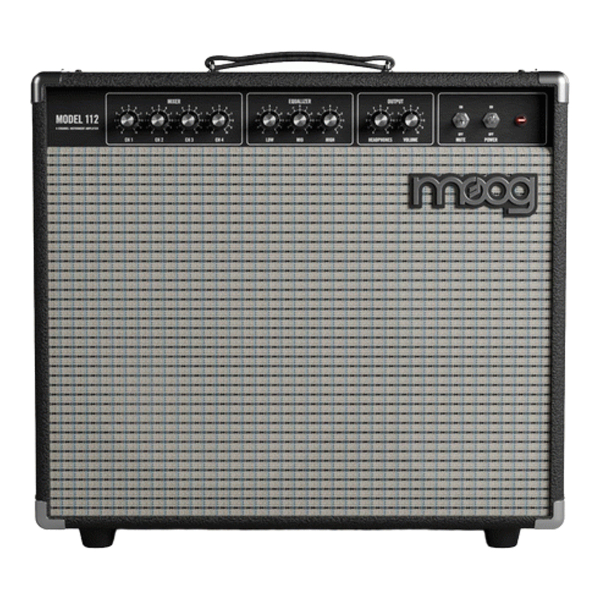 Moog Model 210 2x10 full-range analog keyboard amplifier with dual speakers and control panel