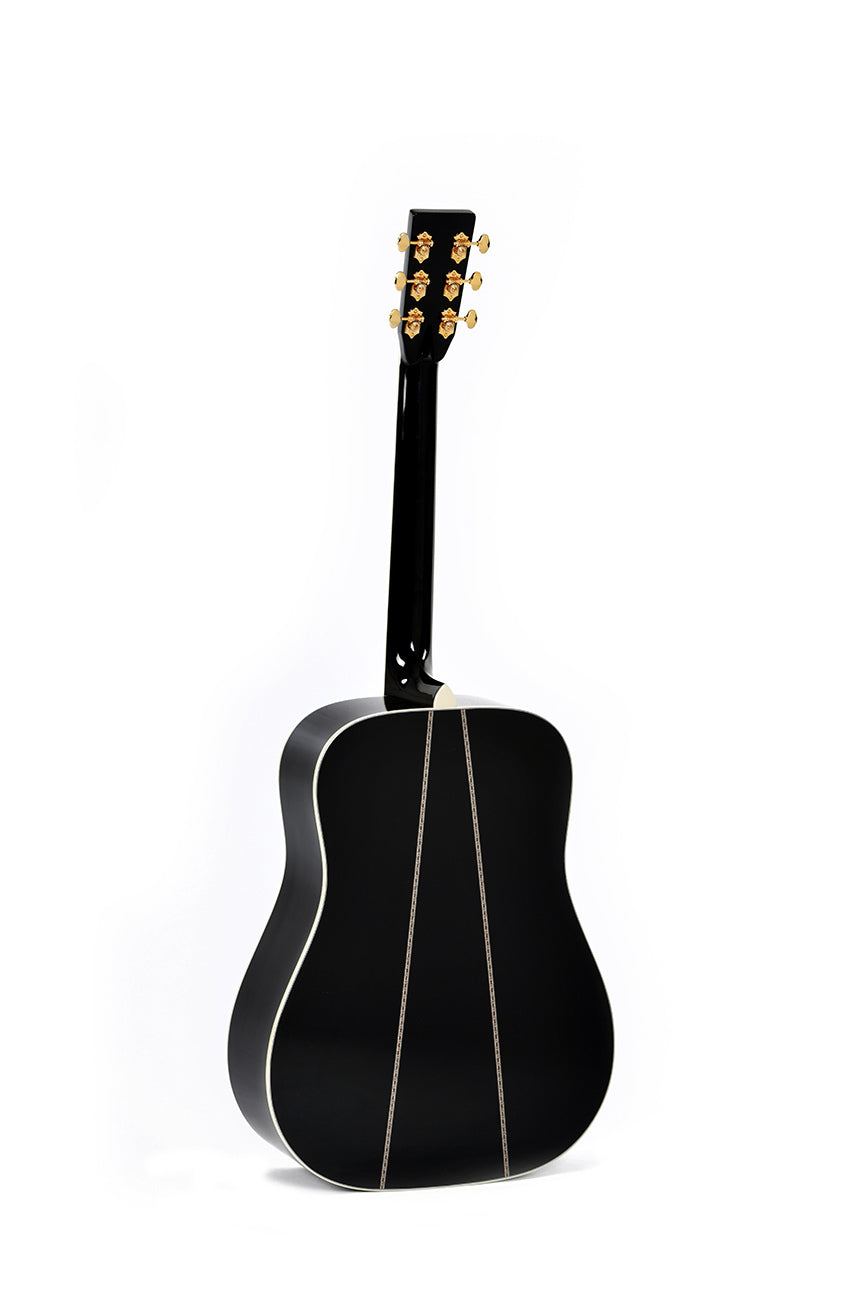 Sigma DT-42 Nashville Special Edition acoustic guitar with a natural wood finish and detailed craftsmanship.