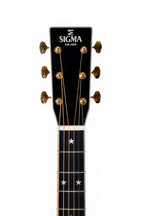 Sigma Nashville Special Edition acoustic guitar with a natural wood finish, six strings, and a classic dreadnought body shape.