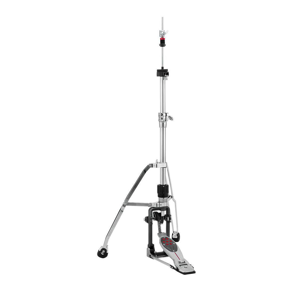 Pearl H-2050 Eliminator Hi-Hat Stand for drum hardware with adjustable height and sturdy metal construction.