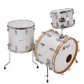 Rogers PowerTone Series 3 Pce Drum Kit in White Marine Pearl 22,16,13