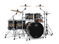 Mapex Saturn VI Black Ink Burst 5pce Shell Pack 22/10/12/14/16