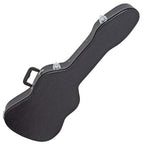 V-Case HC1008 Strat-shaped electric guitar hardcase open with foam interior and zipper closure, designed for guitar protection.