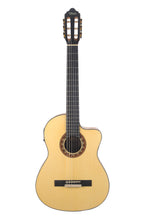 Valencia VC304CE Full Size Classical Guitar with Pickup in Natural Satin