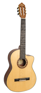 Valencia VC304CE Full Size Classical Guitar with Pickup in Natural Satin