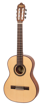 Valencia VC703 3/4 Size Solid Top Classical Guitar in Natural Satin