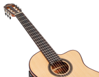 Valencia VC704CE Full Size Solid Top Classical Guitar with Pickup - Natural Satin