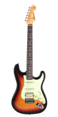 SX VES62HTS Vintage Series Electric Guitar SSH - Three Tone Sunburst