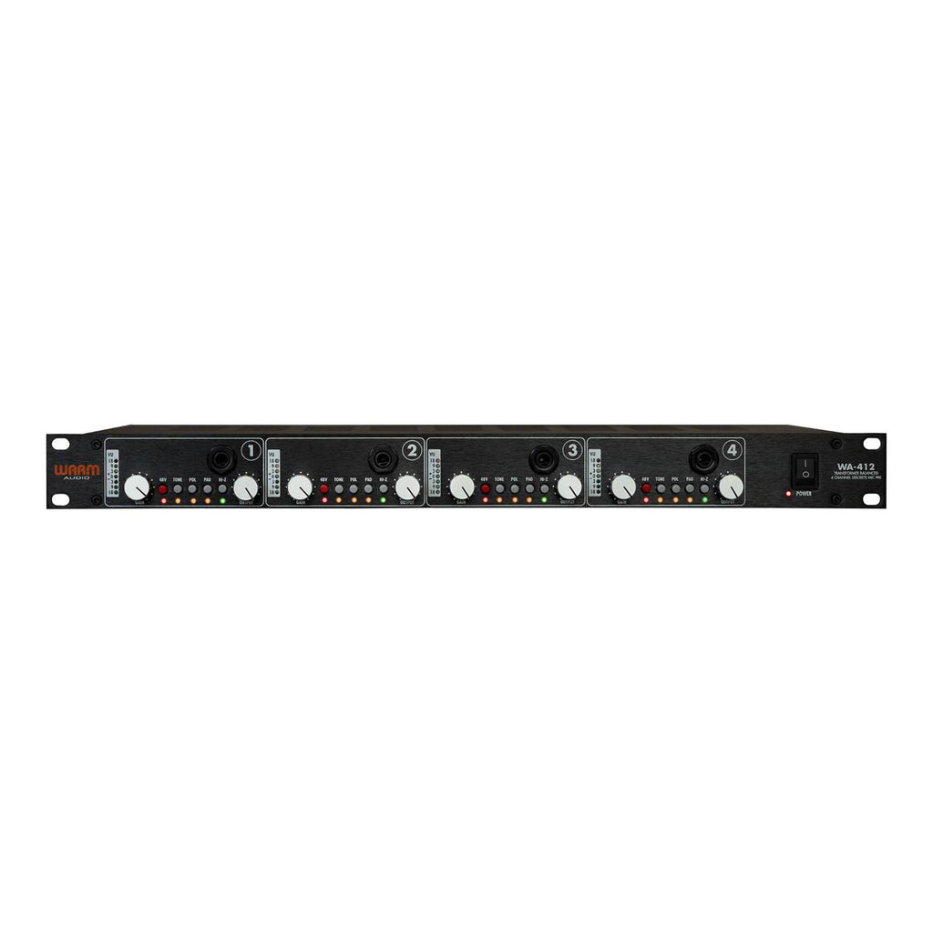 Warm Audio WA412 4-Channel Microphone Pre