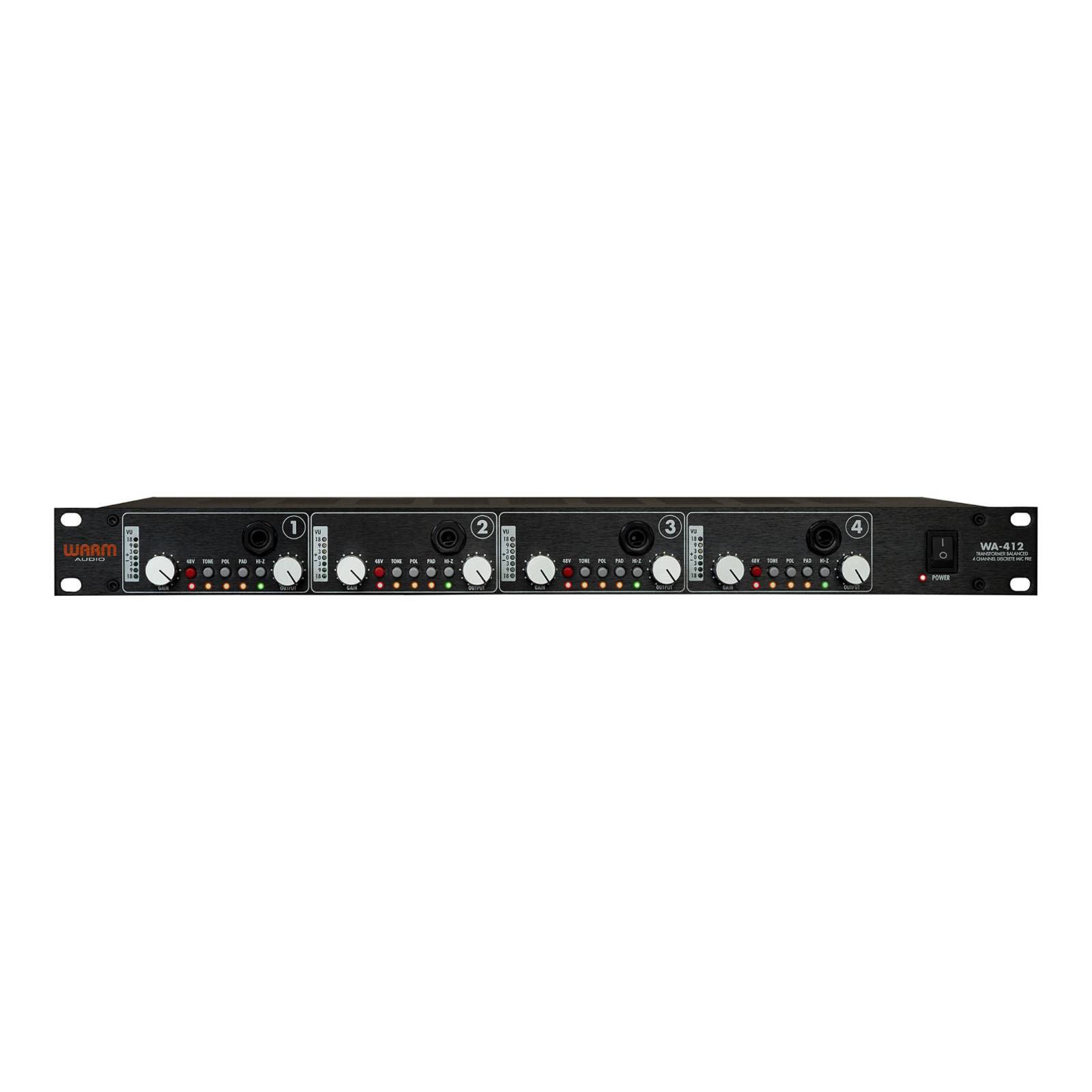 Warm Audio WA412 4-Channel Microphone Pre
