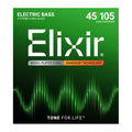 Elixir 14677 Stainless Steel Bass Strings with NANOWEB Coating - 45 -105