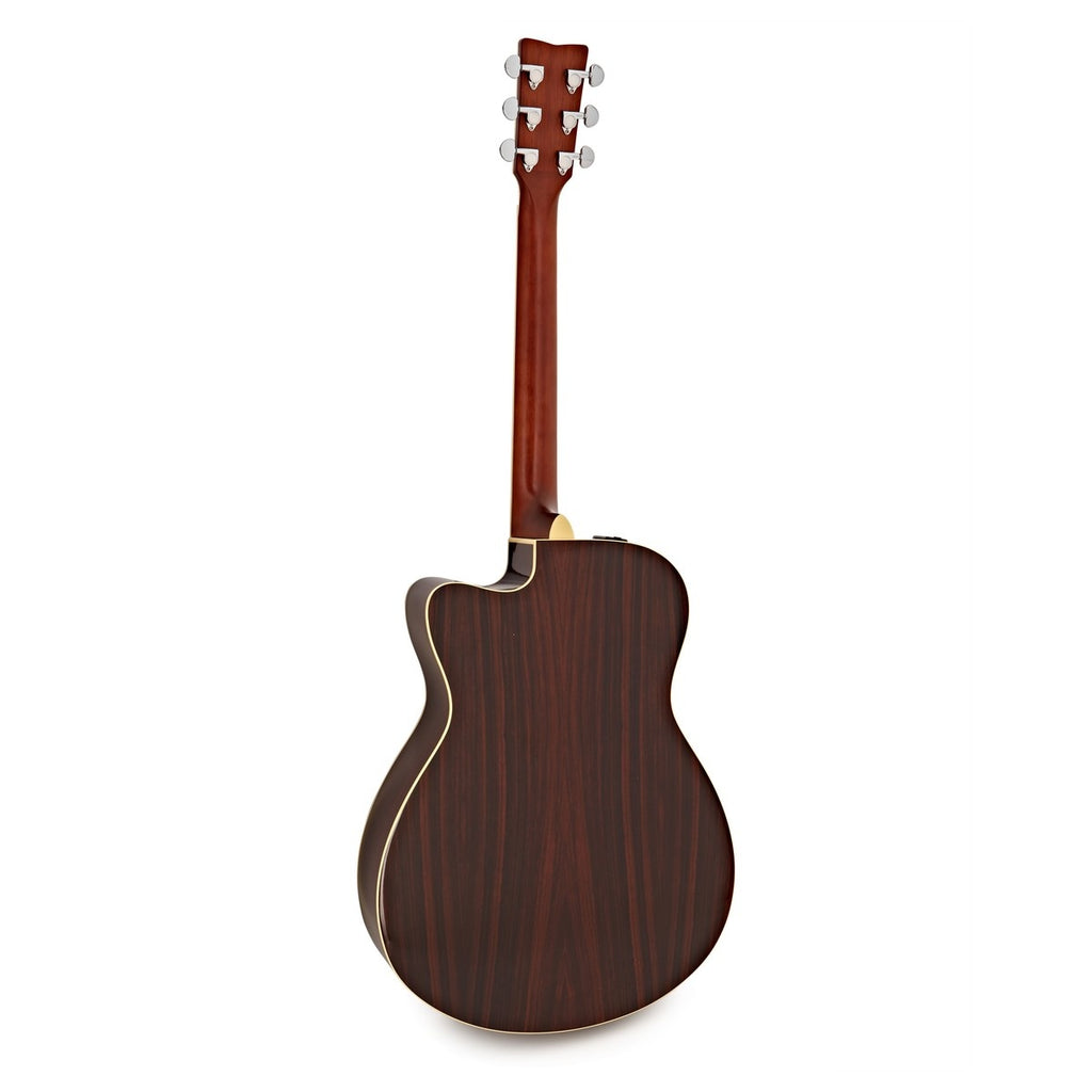 Yamaha FSX830C Dreadnought Acoustic Guitar with Solid Spruce Top in Brown S