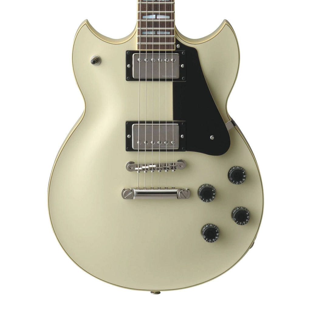 Yamaha SG1820 Hand-Crafted Electric Guitar with Mahogany Neck & Rosewood Fingerboard in Vintage White