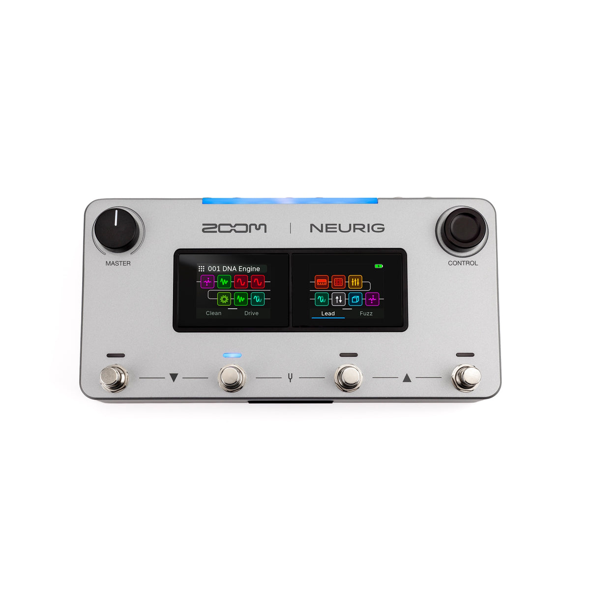 ZOOM NEURIG multi-effects modeler pedal with amp modeling controls