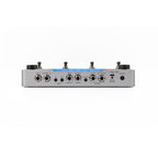 ZOOM NEURIG amp and multi-effects modeler pedal in black with footswitches and control knobs